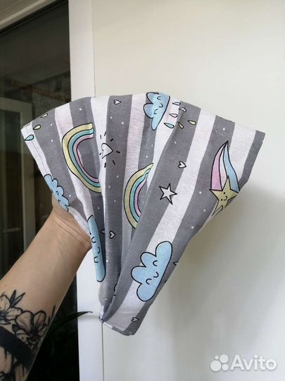 Косынки на резинке, банданы