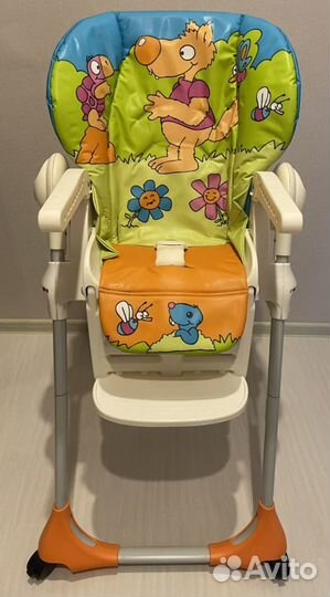 Стульчик для кормления chicco polly