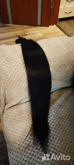Волосы для наращивания 55 см бу