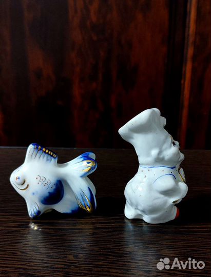 Солонки фарфор СССР лфз