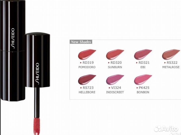 Помада жидкая Шисейдо новая