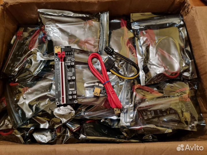 Райзер pci-e v009s-plus