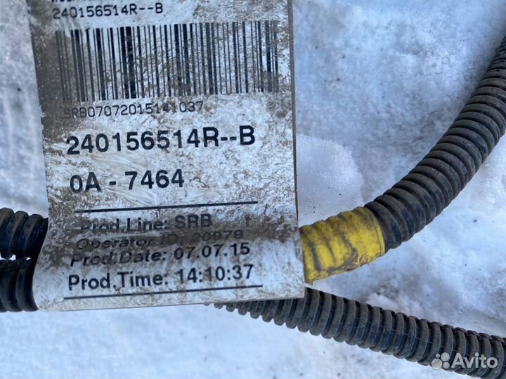 Проводка заднего бампера Renault Duster