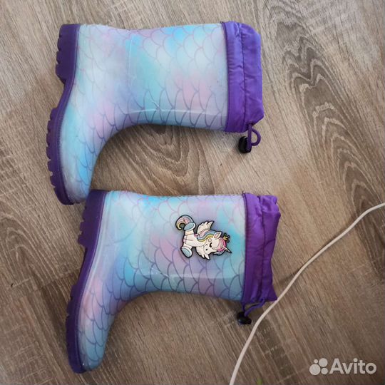 Детские резиновые сапоги 29 размер