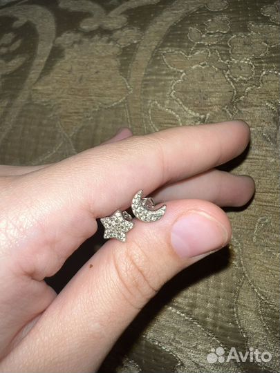 Серебряные серьги