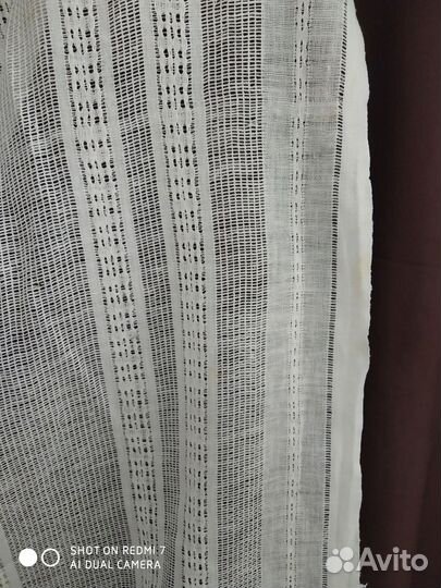 Ретро Натураль. Тюль для окошка