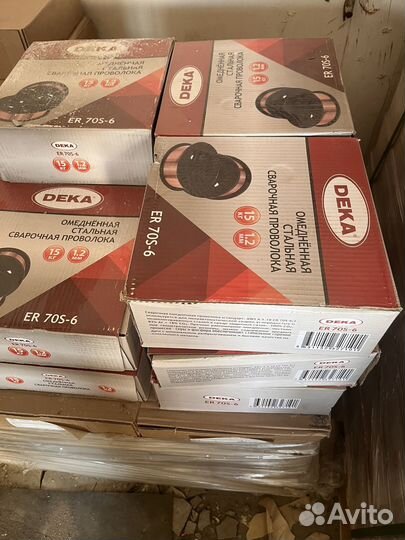 Сварочная проволока ER 70S-6 deka всех диаметров