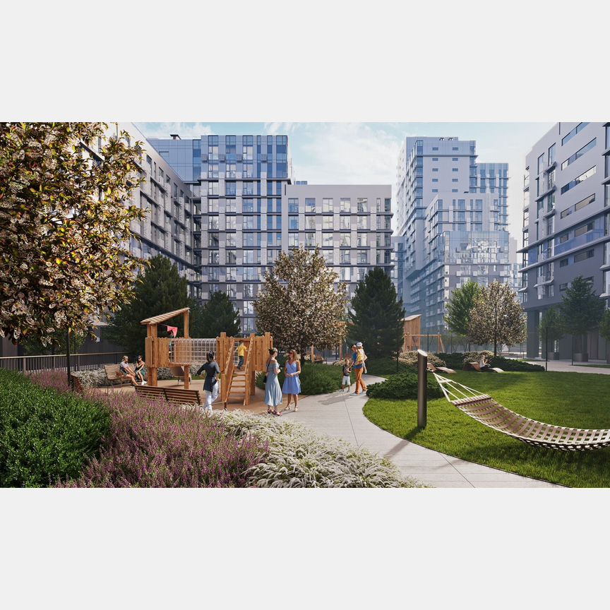 3-к. квартира, 71,4 м², 9/23 эт.