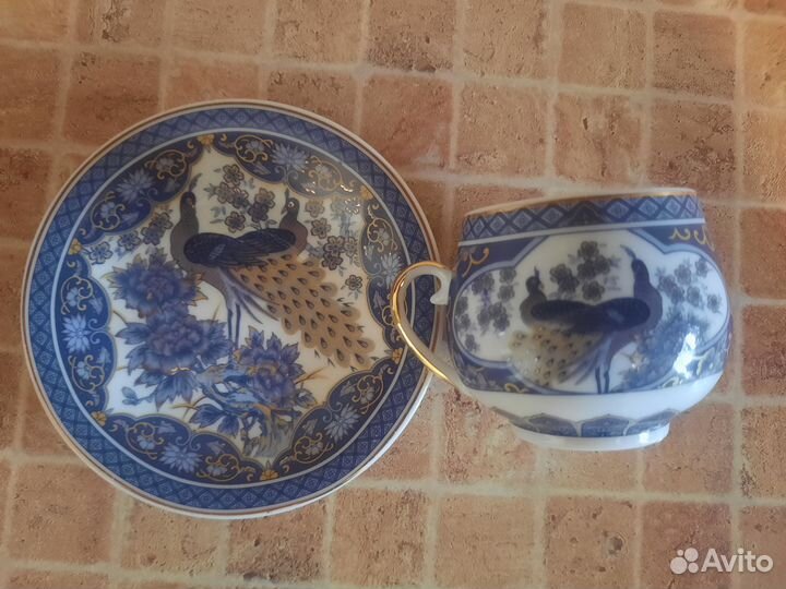 Чашка с блюдцем (Япония)