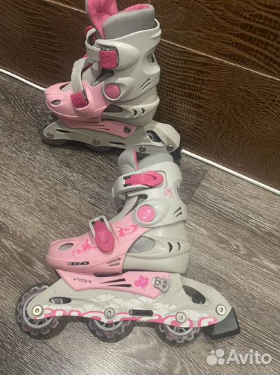 Роликовые коньки детские раздвижные