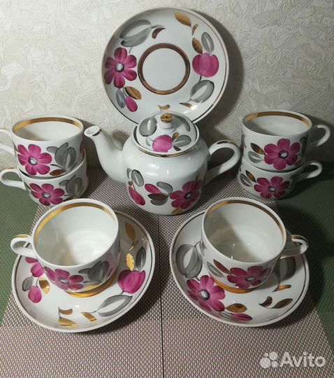 Сервиз чайный СССР