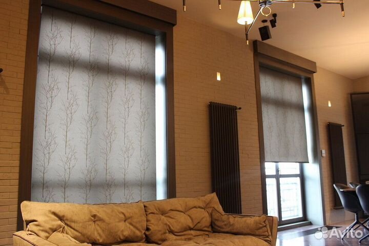 Рулонные шторы автоматические