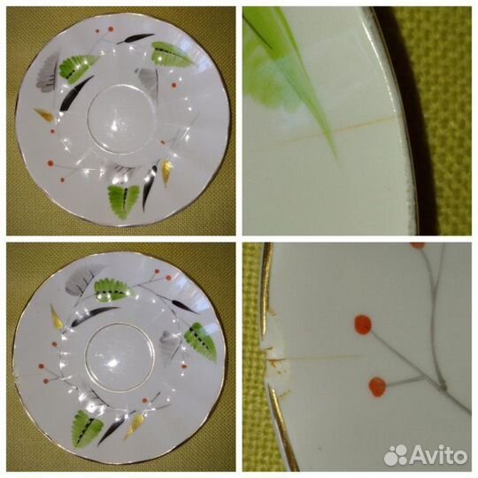 Фарфор СССР с дефектами