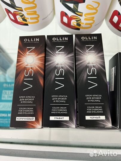 Ollin краска для бровей