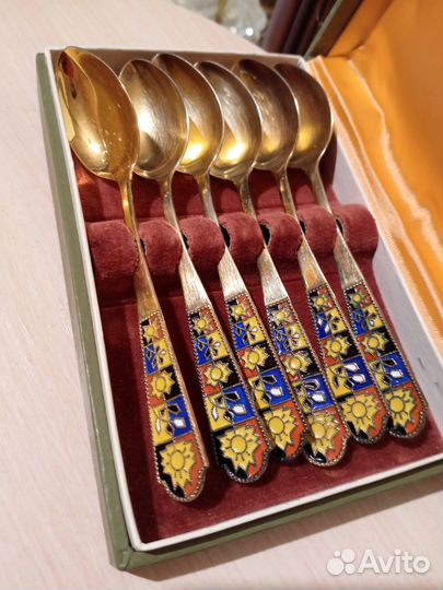 Ложки чайные Серебро СССР