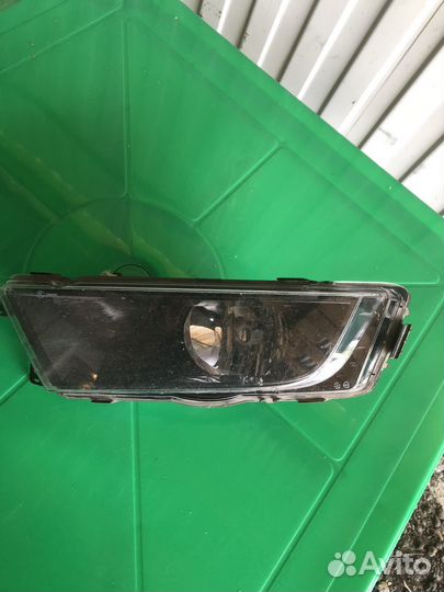 Противотуманка левая skoda octavia a7
