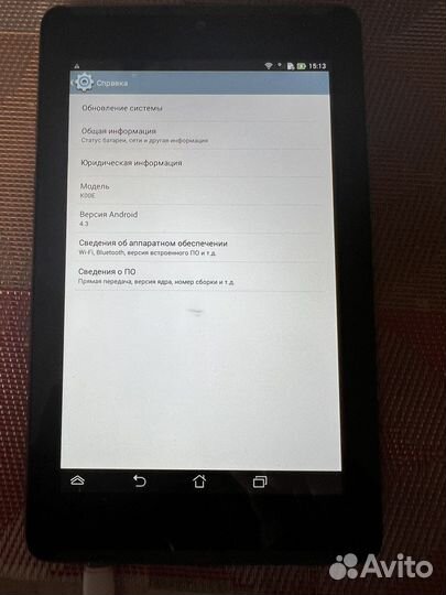 Планшет Asus Fonepad 7