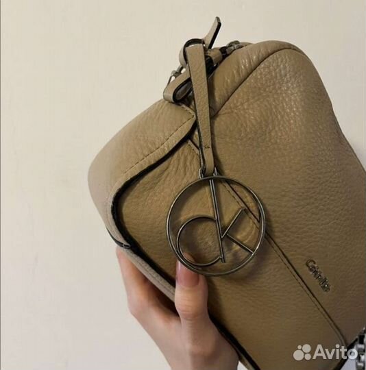 Сумка натуральная кожа calvin clein