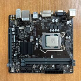 Материнская плата Gigabyte H310M+Процессор Core i5