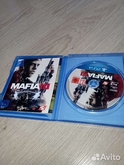 Mafia 3 на ps4 диск
