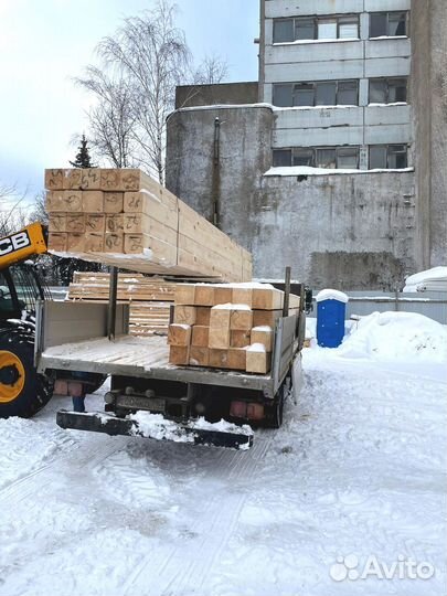 Брус обрезной 100х150х6000мм