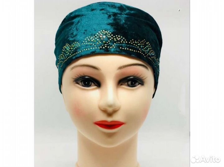 Продаю новые женские бархатные косынки-3штуки