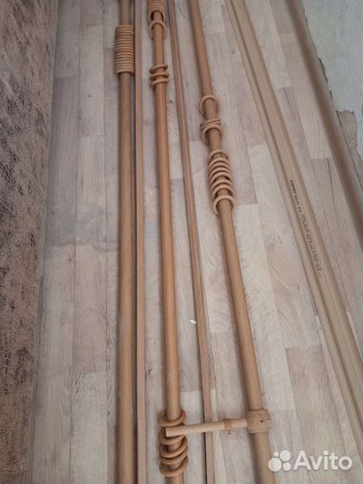 Карнизы для штор двухрядные бу