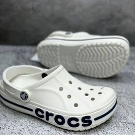 Сабо crocs женские белые