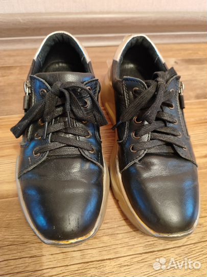 Кроссовки для девочки 36 размер кожаные