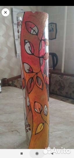 Ваза для цветов ручной работы