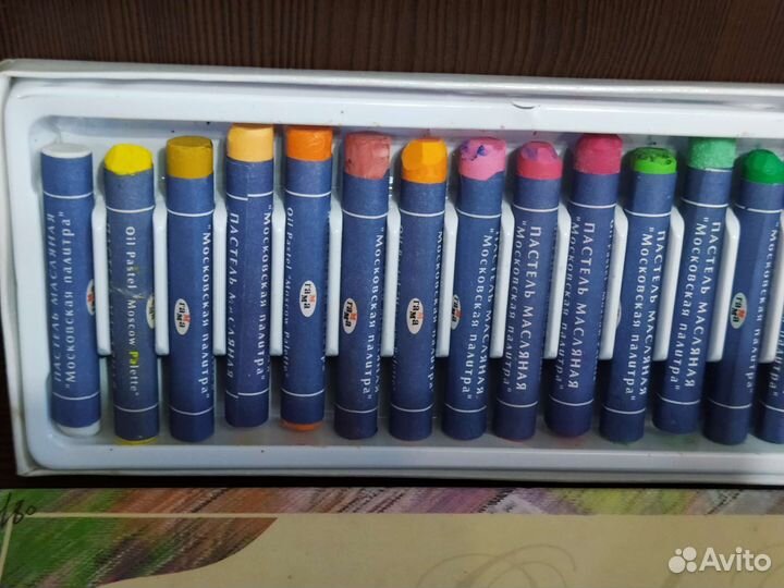 Масляная пастель Гамма 24 цвета