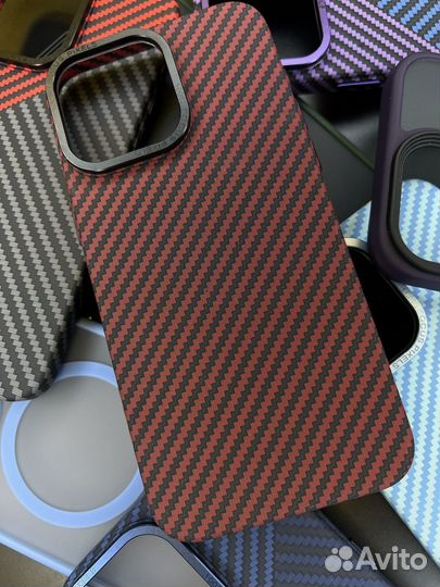 Чехлы карбон и пластик с magsafe