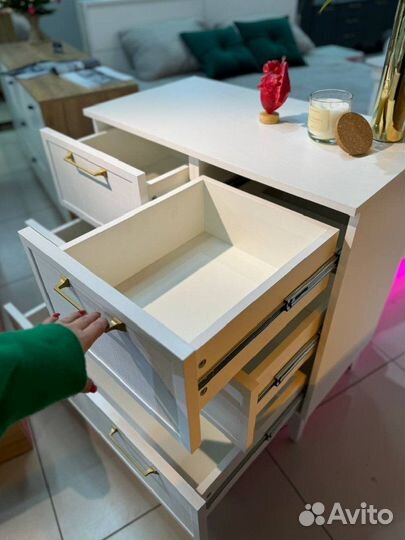 Комод белый мдф