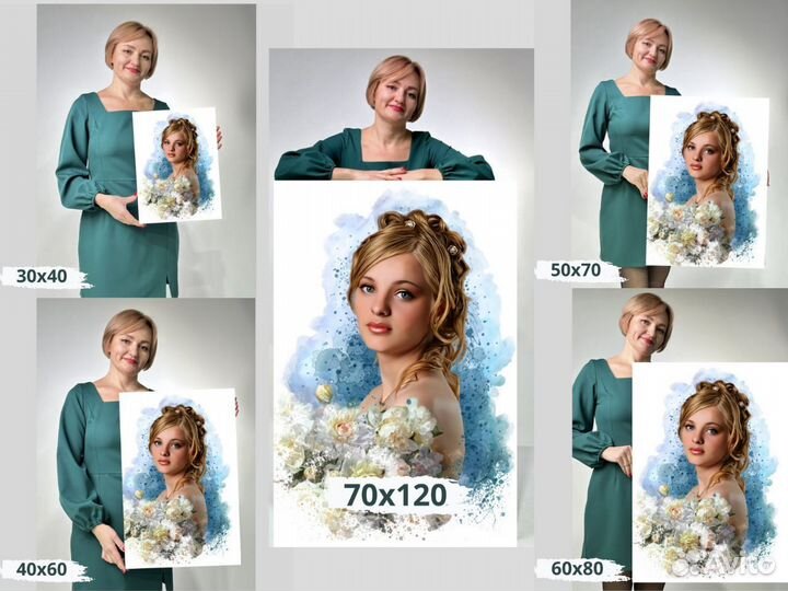 Печать на холсте