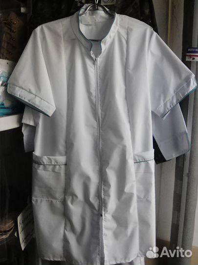Халат медицинский и рабочий р.46 - 62 новые