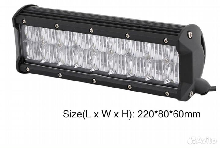 Светодиодный прожектор автомобильный 12V