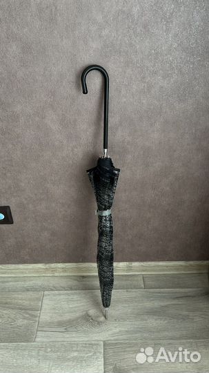 Зонт трость прозрачный