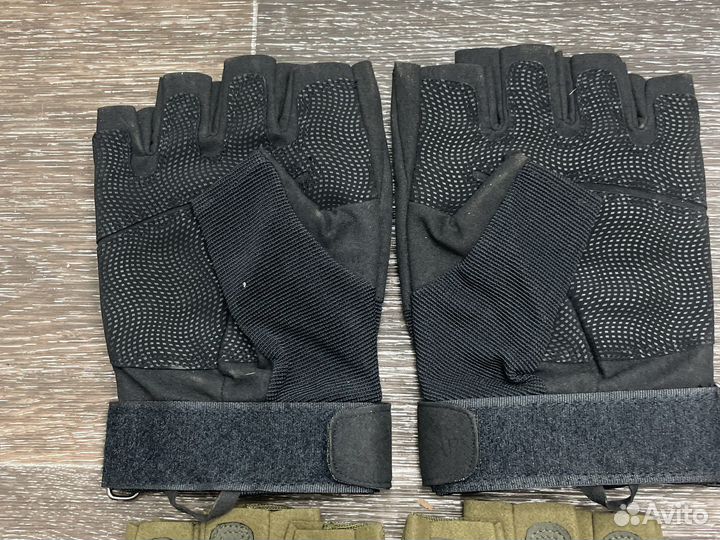 Тактические перчатки без пальцев оптом