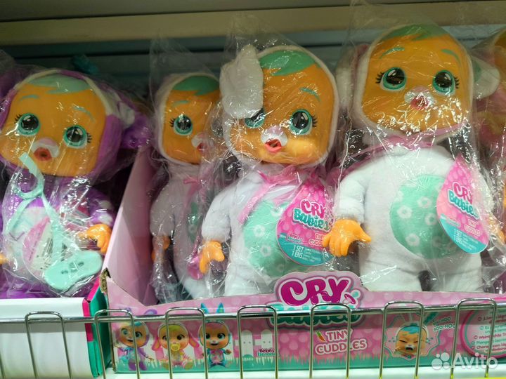 Кукла край бебби стоячая Cray babies