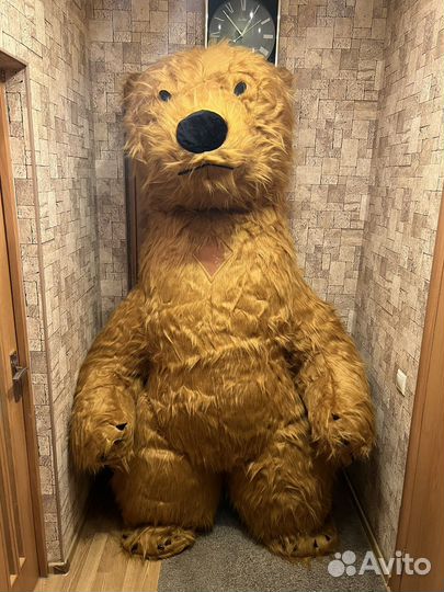 Ростовой костюм - медведь Бурый 2.6 М