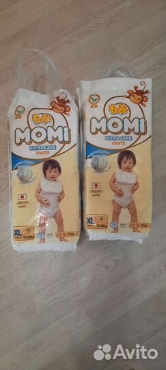 Подгузники трусики momi 5 с 12-20кг