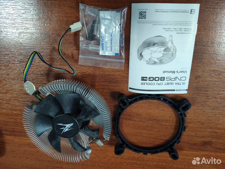 Кулер для процессора zalman cnps80G Rev.1