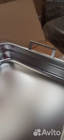 Гастроемкость GN 1/1 H100 с нефиксируемыми ручками