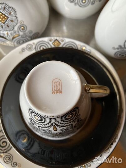Рижский сервиз кофейный