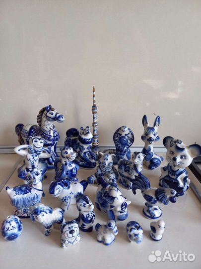 Фигурки Гжель «Символы года»