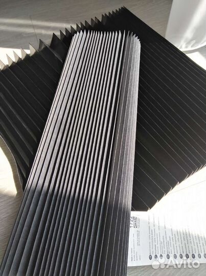 Жалюзи плиссе Икеа шоттис, 2 остатка 42*190 см