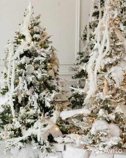 Елка Премиум снежная как живая к празднику