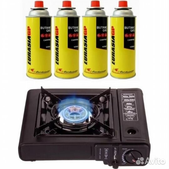 Плитка плита походная газовая туристическая