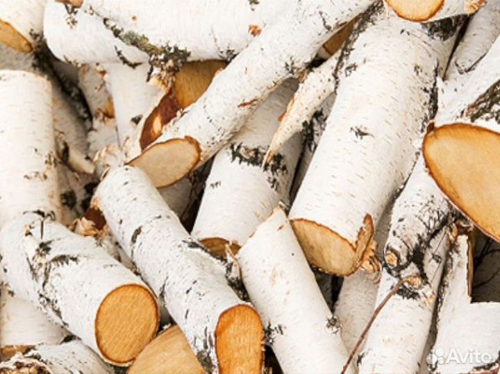 Дрова берёзовые колотые насыпь с доставкой