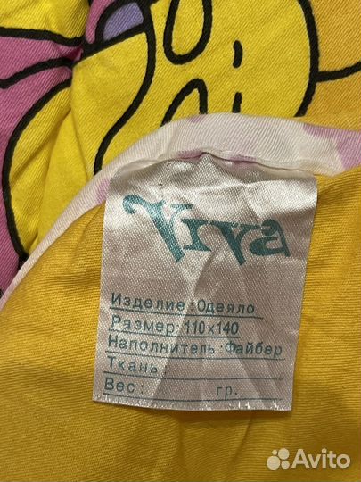 Детское одеяло в кроватку